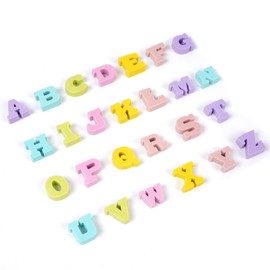 Wolpark Mini Erasers for Kids Classroom Alphabet Letters Cute Erasers Bulk Pencil Erasers for Preschoolers Toddler Learning Spelling Back to School Supplies, 52Pcs Colorful ABC Education with Box