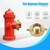 Brass Fire Hydrant Adapter 2-1/2" NST Female x 2" NPT