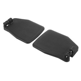 Minkissy 1 Pair Wheelchair Pedal Elevating Footrest Sturdy Legrest Easy Install Footplates for Elderly