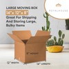 Royal House Moving Boxes, Corrugated Cordboard Box for Shipping, Mailing,