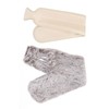 2000ML Hand Warm Water Bag Explosionproof Rubber Plush Hot Water