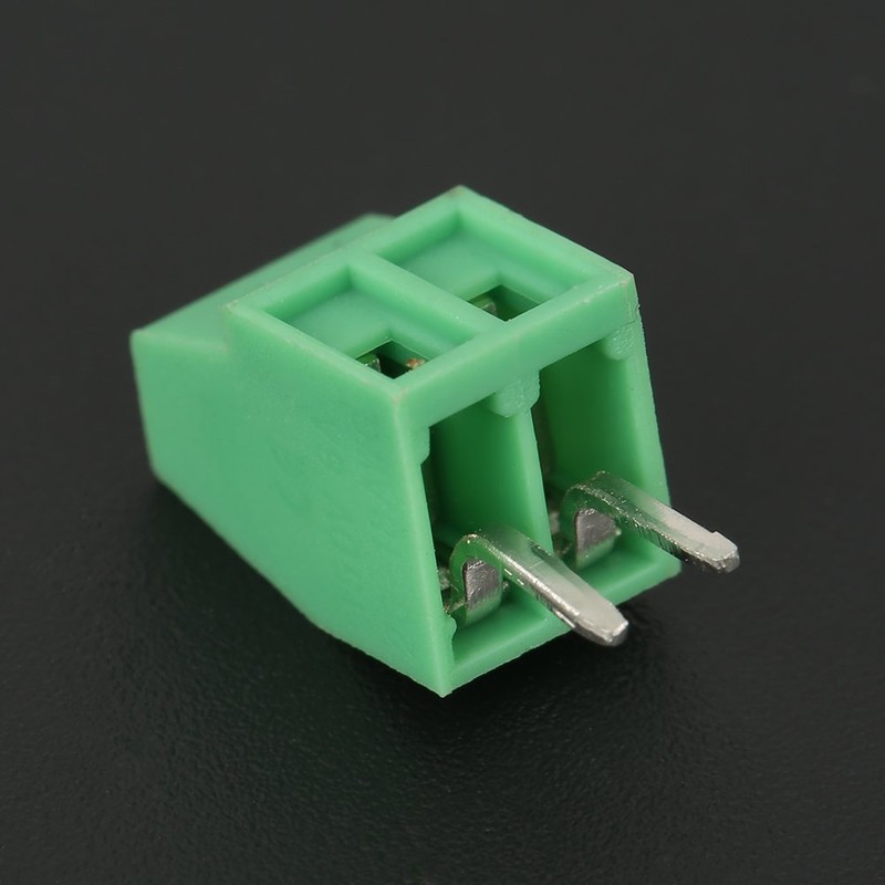 PCB Mounting Screw Terminal Block 50Pcs/Set 2 Pin Pitch 2.54mm