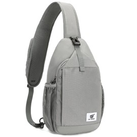 SKYSPER Shoulder Bag Chest Bag Crossbody Sling Bag Anti-Theft Shoulder Bag for Men & Women, gray
