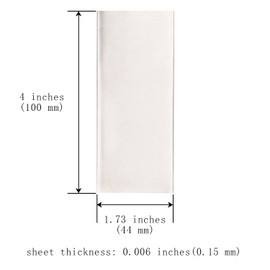 SHONAN - Hojas de níquel de 4 pulgadas, 15 tiras de níquel puro para galvanoplastia de níquel, 99.6% tiras de níquel puro