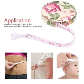 Soft Tape Measure Body Fitness Measuring Retractable Ruler Sewing Tailor Tools 150cm 60in (02)