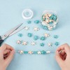 SUNNYCLUE 1 Box 100Pcs Sea Turtle Beads Turquoise Starfish Bead