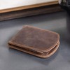 Polare Slim Curve Front Pocket RFID Blocking Italian Real Leather