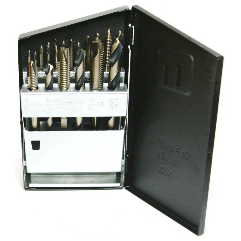 Norseman Super Premium Drill and Tap Set - 18 Piece