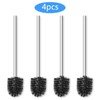 Qulable Toilet Brushes Stainless Steel Toilet Brush with Flexible Soft