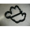AJT SIDE FACING MINNIE MOUSE FACE OUTLINE CARTOON COOKIE CUTTER