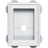 Builders Edge 130130003001 1.3003E+11 Wrap Around Utility Block, 3 X