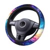 Galaxy Purple Blue Neoprene Steering Wheel Cover for Men Women