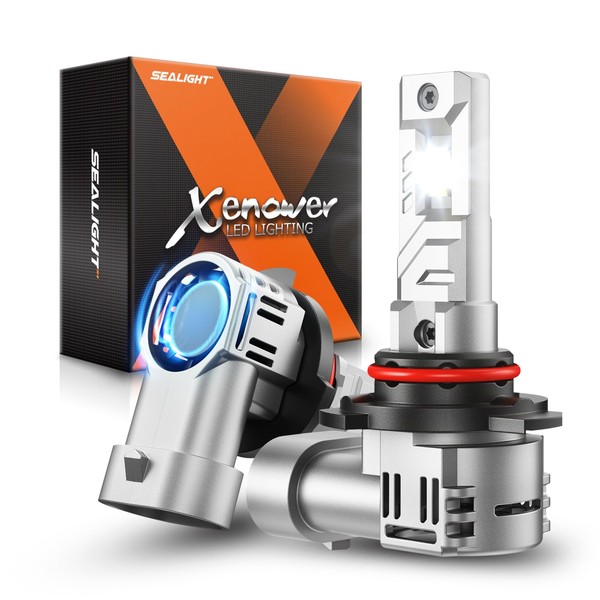 SEALIGHT 9012 Light Bulbs 28000LM Super Bright 6500K 9012 Fog