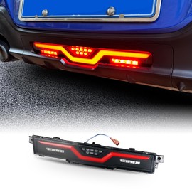KUNGKIC LED Rear Bumper Lights For toyota GR86 Subaru BRZ 2021-2025 with Brake Light Running Light Reverse Light Turn Signal Light Reflectors Lamps 8in1 Cool Exterior Decoration Accessory