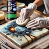 Premium Epoxy Resin Polishing Kit - Epoxy Resin Polishing Compound，for