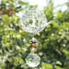 H&D Crystal Rainbow Suncatcher, Hanging Metal Pendant