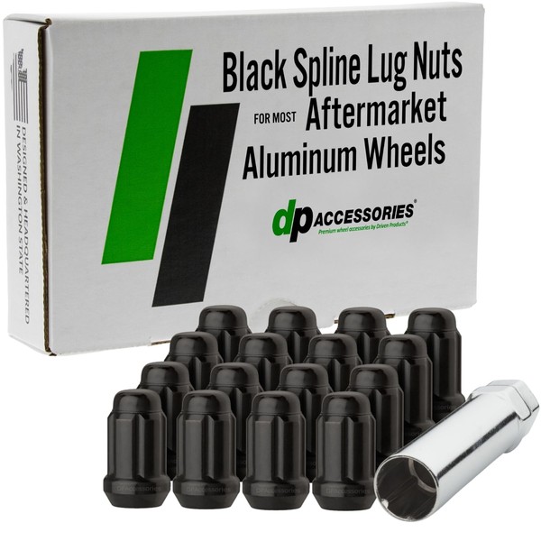 DPAccessories Lug Nuts Compatible with 2004-2006 Scion xB | Black