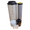 CFKIT Filter Kit Compatible with Takeuchi TL240 Engine Yanmar 4TNV98T