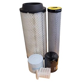 CFKIT Filter Kit Compatible with Takeuchi TL240 Engine Yanmar 4TNV98T