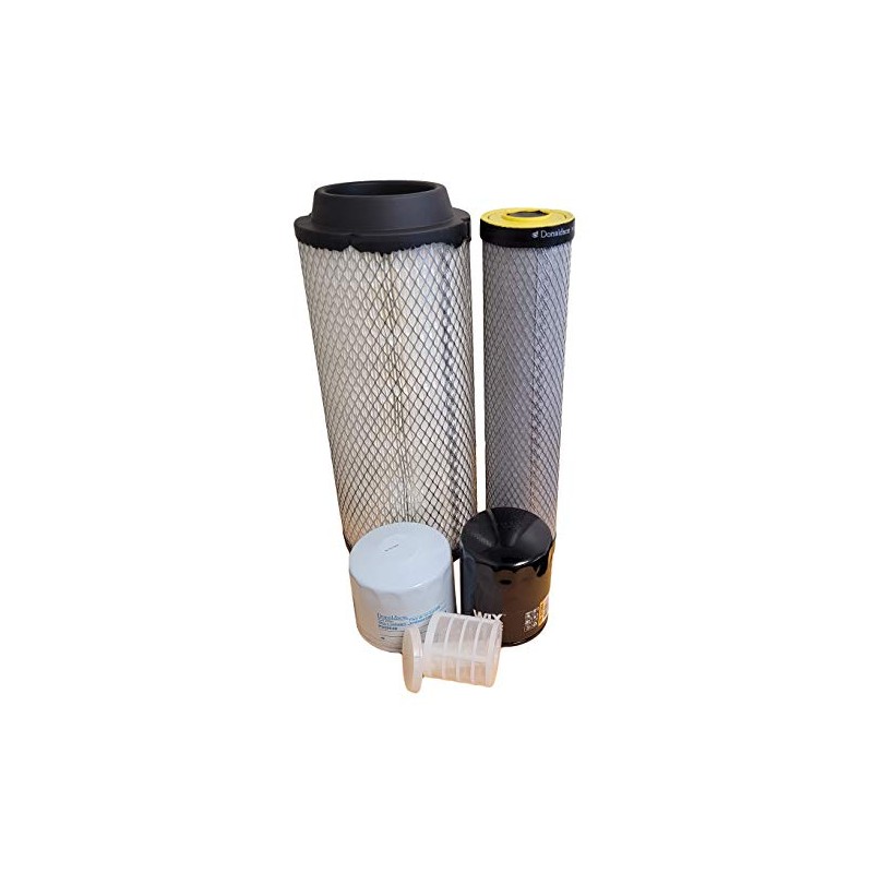 CFKIT Filter Kit Compatible with Takeuchi TL240 Engine Yanmar 4TNV98T