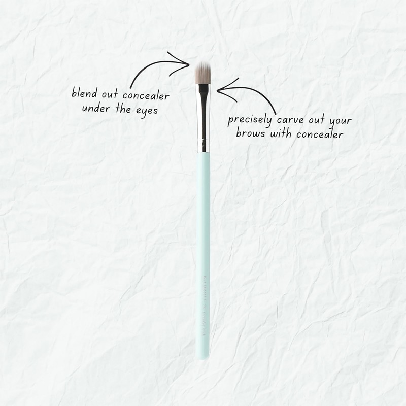Humble Cosmetics 208 Concealer Brush - Makeup Brushes for Cream