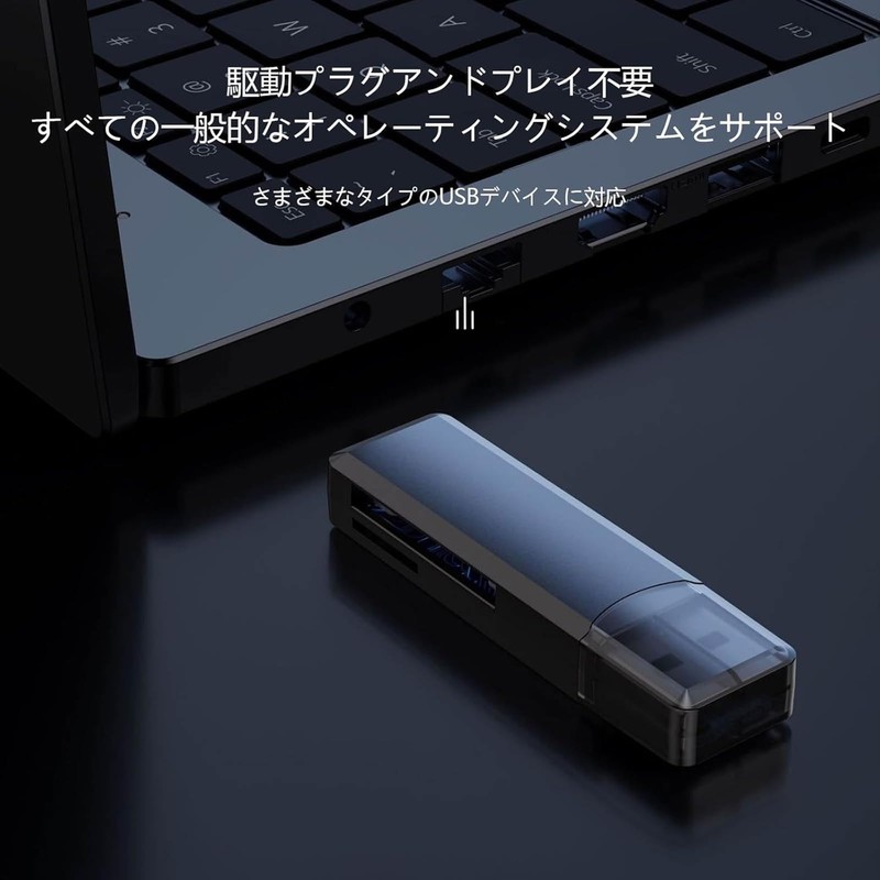 SZSL USB 3.0 Portable Card Reader Ultra Small 2 Cards