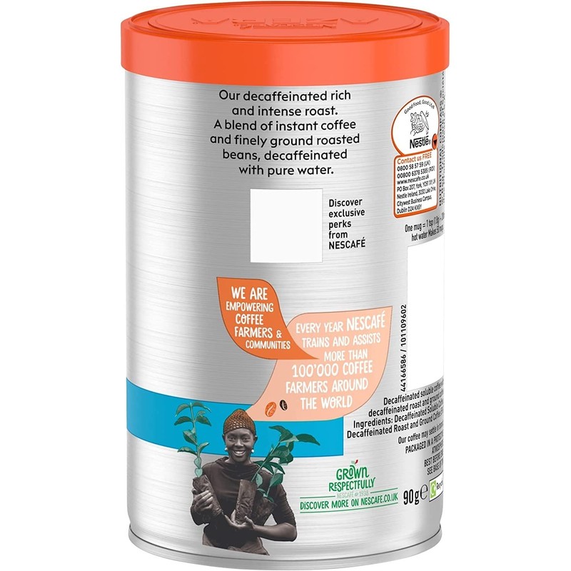 NESCAFÉ Azera Americano Decaff Instant Coffee, 90g