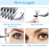 Eyelashes, Single DIY Cluster Eyelashes, 10D, 20D, 30D, 40D, 0.07
