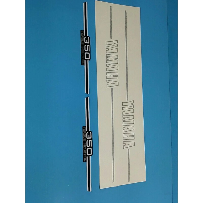 YAMAHA RD350 1974 FUEL TANK AND SIDE COVER DECAL GRAPHIC