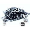 DOJA Barcelona Washer, M8, galvanised steel, pack of 100, washer