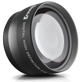 Opteka 52mm 2.2X High Definition AF Telephoto Lens for Canon, Fuji, Nikon, Panasonic and Sigma Threaded Lenses