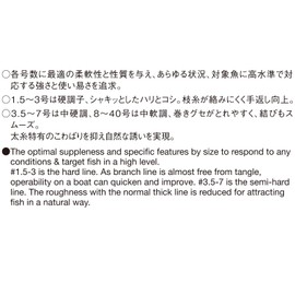 Duel Fluoro Line 6 - 70 lbs (No. 1.5 - 16) H.D. Carbon Boat Fishing Line, 328.1 ft (100 m) / 656.2 ft (200 m) Clear, For Boat Fishing, transparent