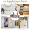HONGYUETECH Suction Cup Shower Caddy, Removable Plastic Shower Shelf with