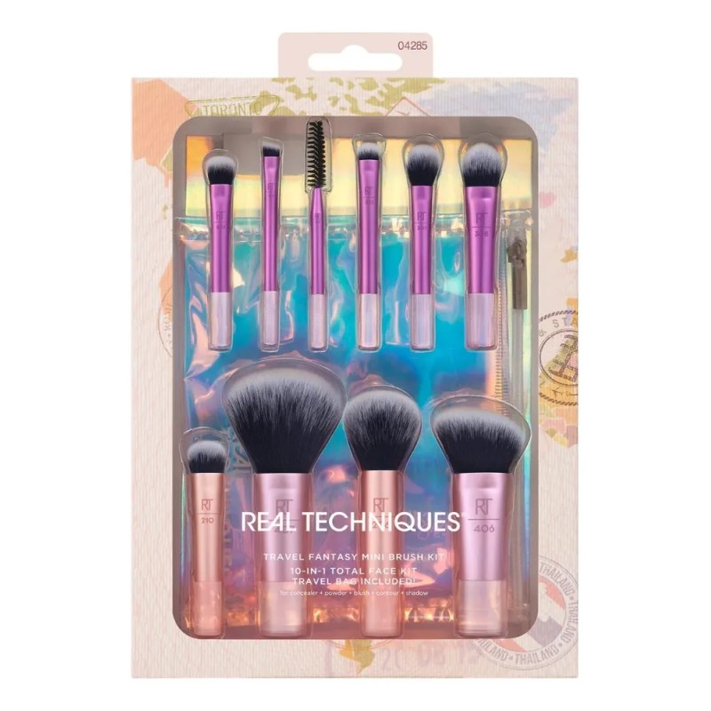 Kit De Mini Brochas Travel Fantasy Real Techniques Violeta