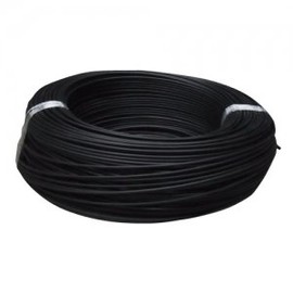 Sumiden Hitachi Cable, 600 V, Vinyl Insulated Wire, Ground Wire, Single Wire, 0.06 inch (1.6 mm), Cut 3.3 ft (1 m) Units, Black, IV1.6 Black