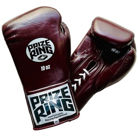 PRIZE RING "Classic" Boxing Gloves Lace-up 10oz Enge