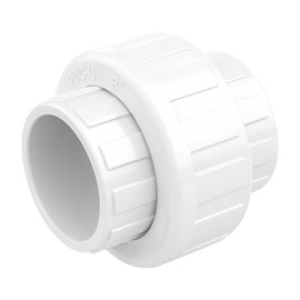 1 pcs 3 Inch PVC Union, Socket x Socket Schedule 40 Fitting with EPDM O-Ring for Plumbing, Irrigation, Pool & Outdoor Watering Systems