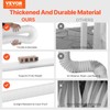 VEVOR Rain Gutter Downspout Extensions, 2-Pack Flexible Downspout Extender, Down