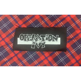 Operation Ivy "Logo" DIY Patch- Punk Crust Leftover Crack Star Hipsters