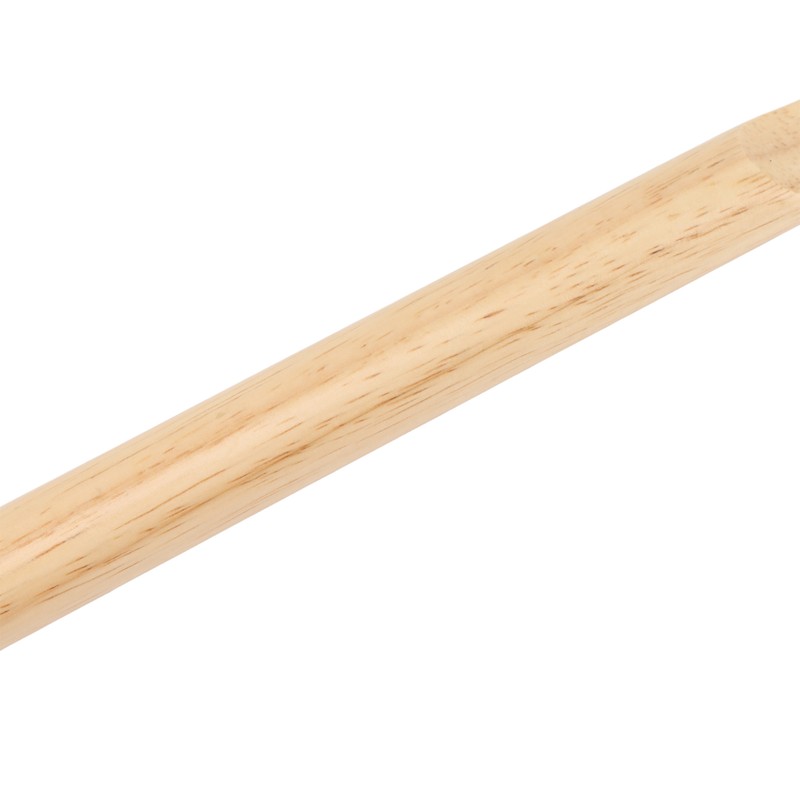 Pizza Oven Brush with Scraper Detachable Wooden Handle Coconut Fiber