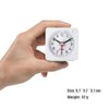 YouJabz Analogue Alarm Clock, Classic Analogue Travel Alarm Clock with