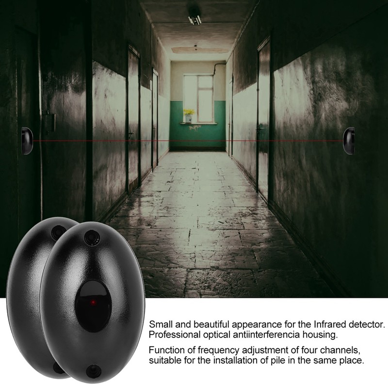 New Door Single Beam Alarm Photoelectric Infrared Detector Home Security