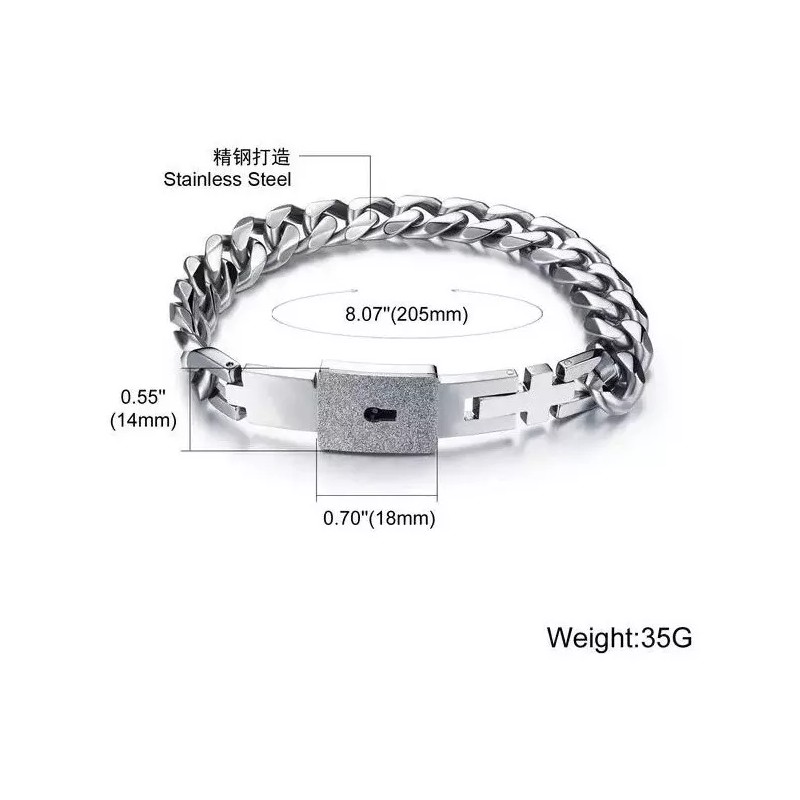 kh Pulsera Y Collar Llave Regalo Novio Pareja San Valentin
