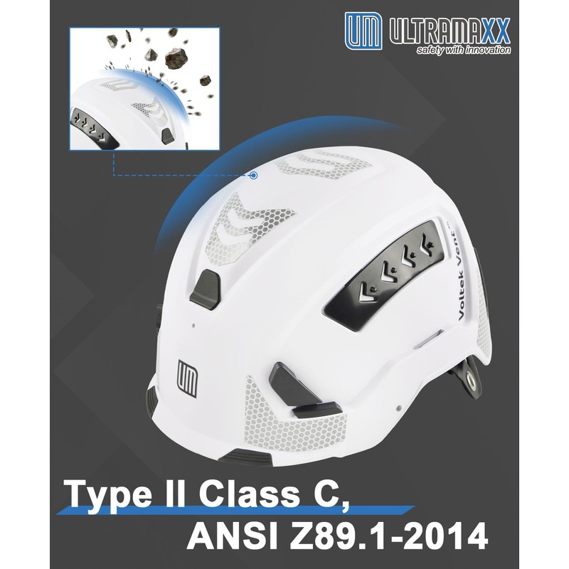 UM ULTRAMAXX ANSI Certified Type II Hard Hats, Class C