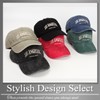 Buzz Selection CAP380 Denim Embroidered Cap, Brim, Stylish, BB Cap,