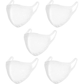 Simpli-Magic Reusable Face Mask, 50 Count (Pack of 1), White, 50 Pack