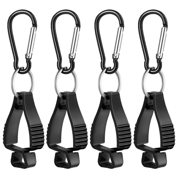 Hsthe Sea Set of 4 Glove Holders, Non-Slip Glove Clips