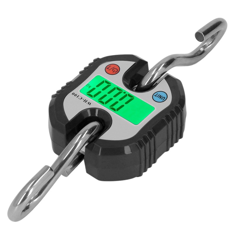 Hanging Scale LCD Digital Display 150KG Range Weighing Tool for