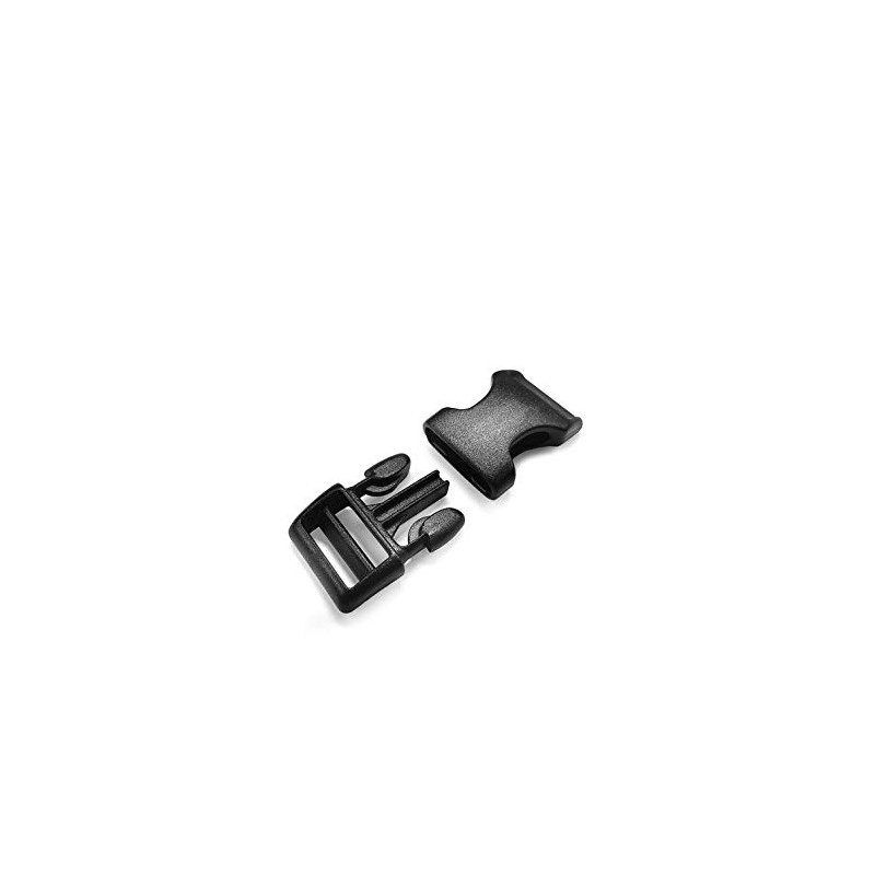 Ganzoo Plastic Click Fastener, Set of 10, Extremely Stable, 5/8
