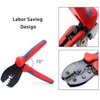QeeHeng Solar Crimping Pliers, Set for 2.5/4/6 mm² Solar Panel